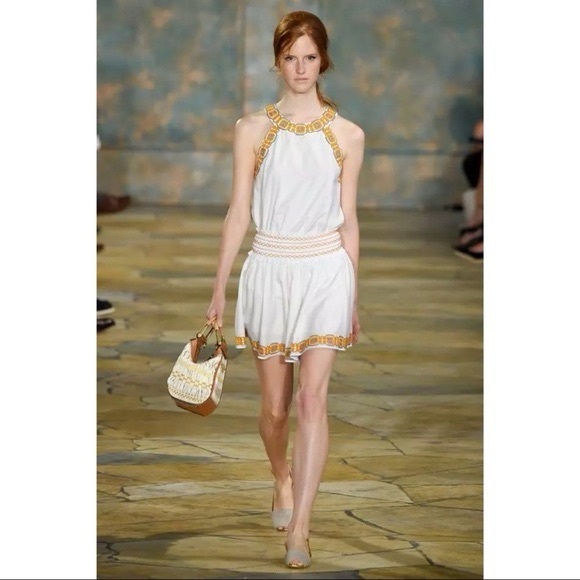 Tory Burch Embroidered Bridgette Dress, size XL - Picture 4 of 12